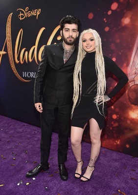 Zhavia and Zayn during the promotion for Alladin. Know about Ward's career, profession